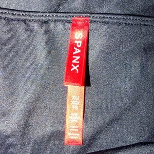 SPANX Black Leggings with Red Tag